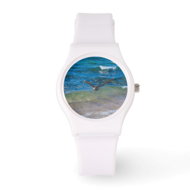 USA, Michigan. Klare Gewässer des überragenden See Armbanduhr (Vorderseite)