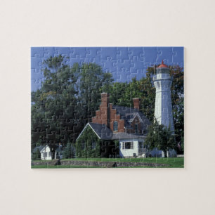USA, Michigan, Lake Huron. Port Sanilac