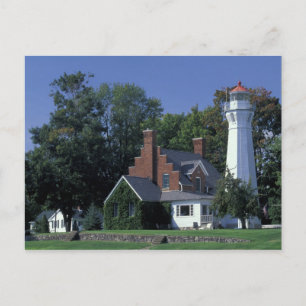 USA, Michigan, Lake Huron. Port Sanilac Postkarte