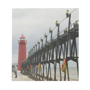 USA, Michigan, Lake Michigan Shore, Grand Haven: Notizblock