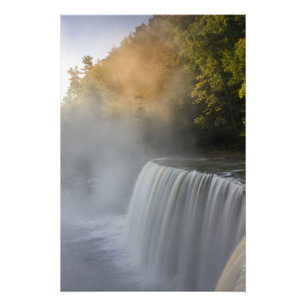 USA, Michigan, Obere Halbinsel. Herbstsonne Fotodruck