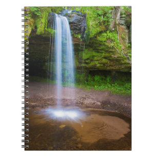 USA, Michigan. Scotts Wasserfall in Obermichigan Notizblock