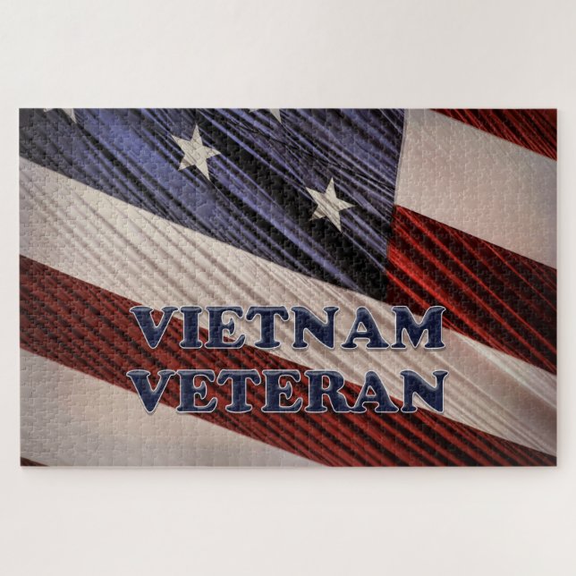 USA Militärische Patriotische Flagge Vietnam Veter (Horizontal)