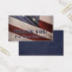 USA-Militärveteranen-patriotische Flagge danken (Büro)