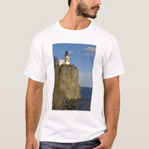 USA, Minnesota. Split Rock Leuchtturm am See T-Shirt