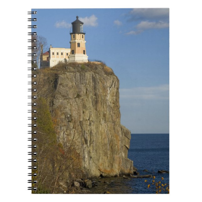 USA, Minnesota.  Split Rock Lighthouse am See Notizblock (Vorderseite)