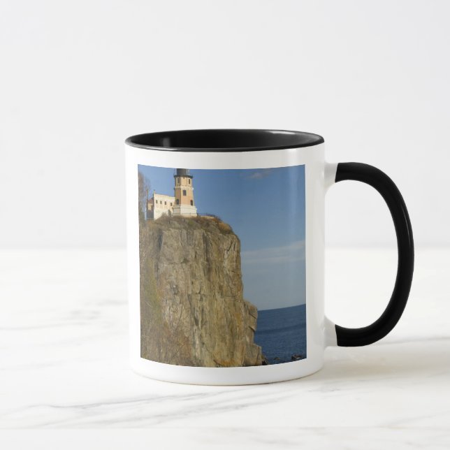 USA, Minnesota.  Split Rock Lighthouse am See Tasse (Rechts)