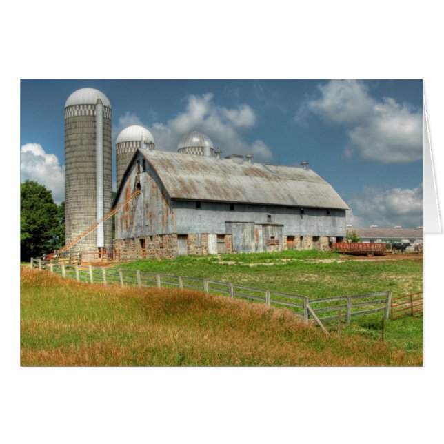 USA, Minnesota und Silo (Vorderseite (Horizontal))