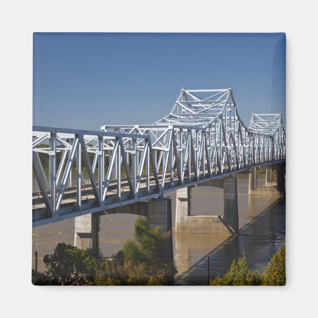 USA, Mississippi, Vicksburg. Autobahn I-20 Magnet (Vorne)