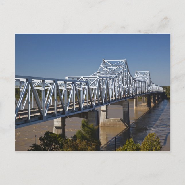 USA, Mississippi, Vicksburg. Autobahn I-20 Postkarte (Vorderseite)