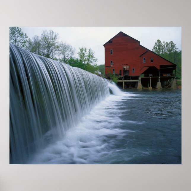 USA, Missouri, Ozark Landkreis, Rockbridge Mill. Poster (Vorne)