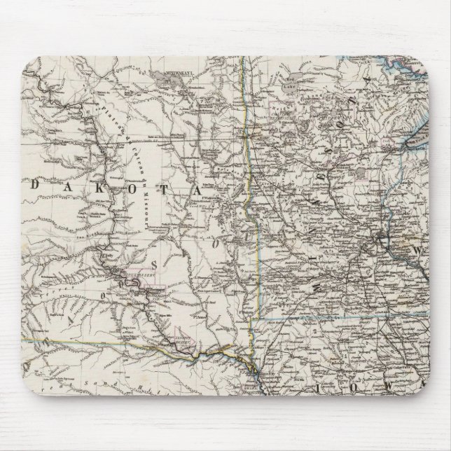 USA Mittelwestlich Mousepad (Vorne)