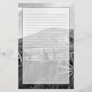 USA, Montana, Bannack State Park Alte Planwagen Briefpapier