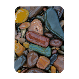 USA, Montana, Clark Fork River, Steine Magnet