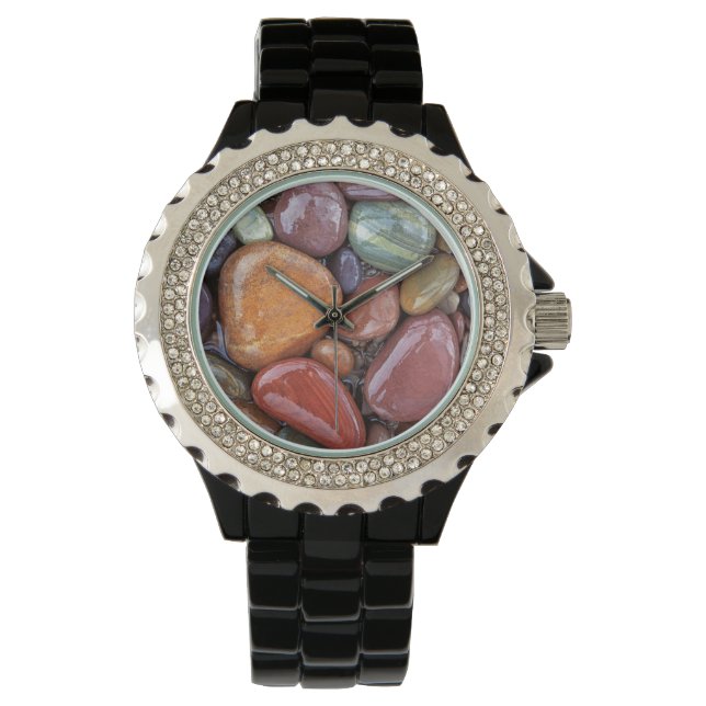 USA, Montana, Clark Fork River, Stones 2 Armbanduhr (Vorderseite)