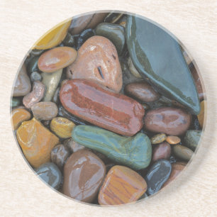USA, Montana, Clark Fork River, Stones Getränkeuntersetzer