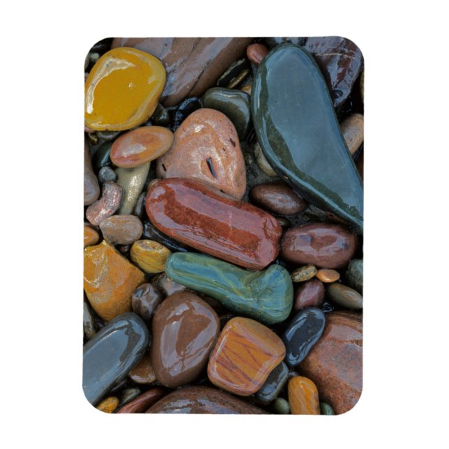 USA, Montana, Clark Fork River, Stones Magnet (Vertikal)