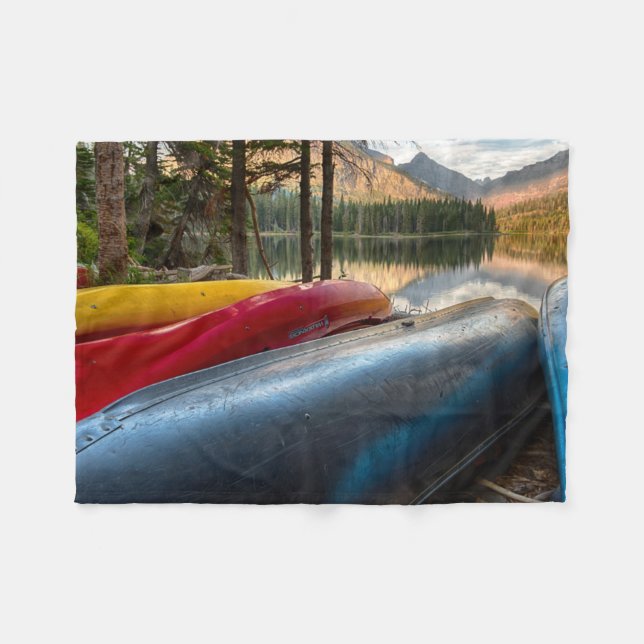 USA, Montana, Glacier National Park 3 Fleecedecke (Vorderseite (Horizontal))