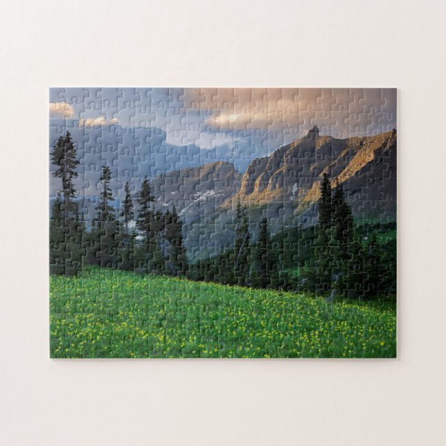 USA, Montana, Glacier National Park, Logan Pass (Horizontal)