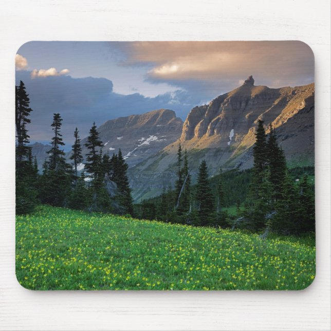 USA, Montana, Glacier National Park, Logan Pass Mousepad (Vorne)