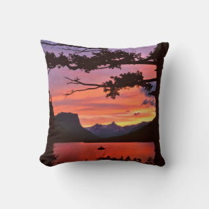 USA, Montana, Glacier-Nationalpark. Landschaft Kissen