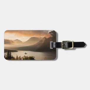 USA, Montana, Glacier-Nationalpark. Sonnenaufgang Gepäckanhänger