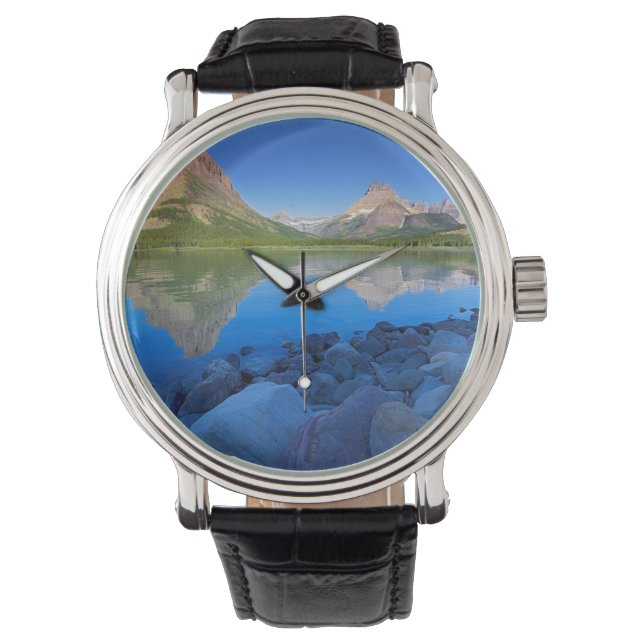 USA, Montana, Gletscher National Park 4 Armbanduhr (Vorderseite)