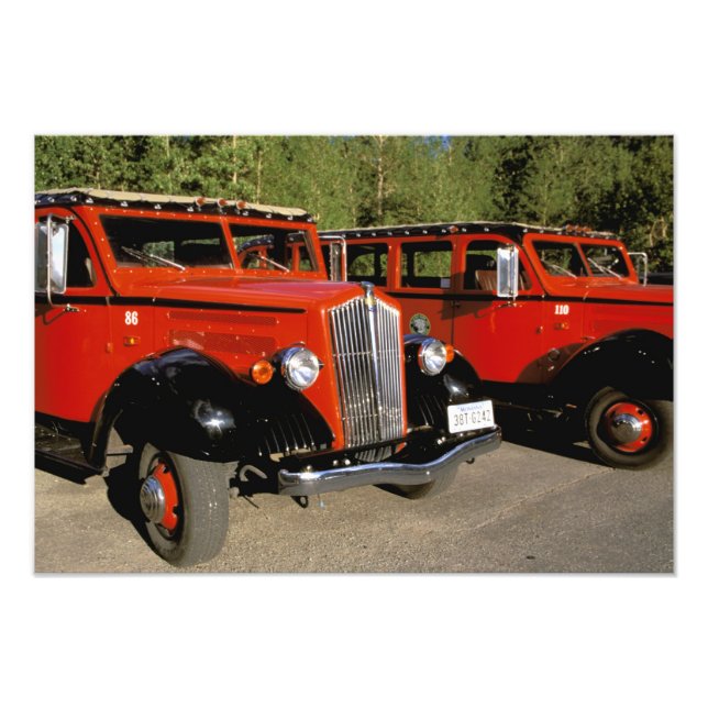 USA, Montana. Klassisches Ford 1934 Fotodruck (Vorne)