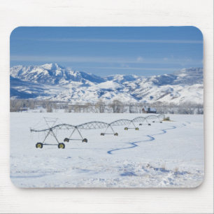 USA, MT, Farm bei Livingston Mousepad