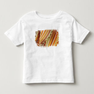 USA. Nahaufnahme von getrockneten Regenbogen-Pasta Kleinkind T-shirt