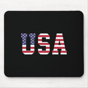 Usa National American Flag 4. Juli  Mousepad