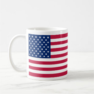 USA National Flag Patriotic America Tee Coffee Tas Kaffeetasse