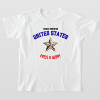 USA National Pride Edition Kinder Basic T-Shirt