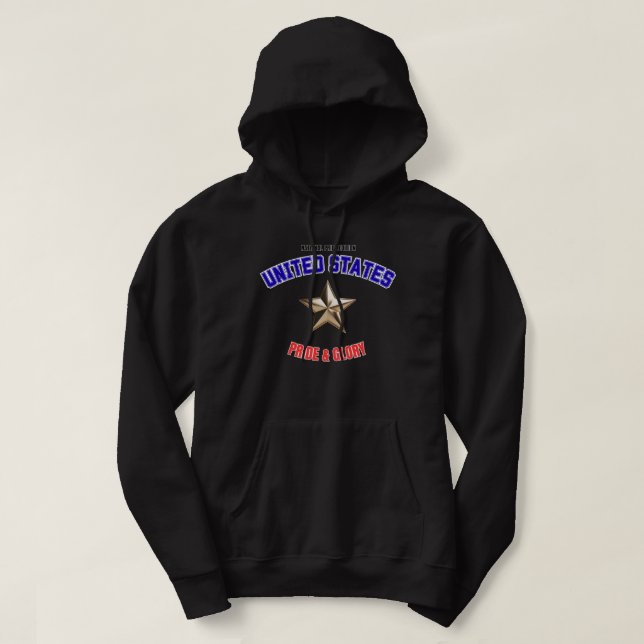 USA National Pride Edition Pullover Hoodie (Design vorne)
