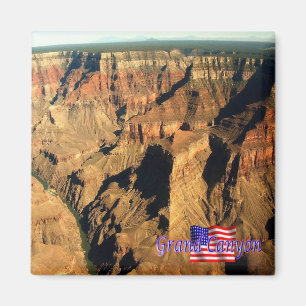 USA Nationalpark Grand Canyon - Panorama Magnet