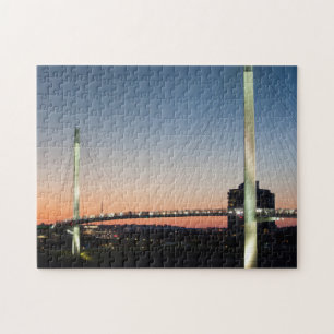 USA, Nebraska, Omaha, Bob Kerrey Fußgängerbrücke