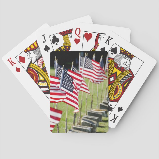USA, Neu-England, Rhode Island, Bristol Spielkarten (Rückseite)