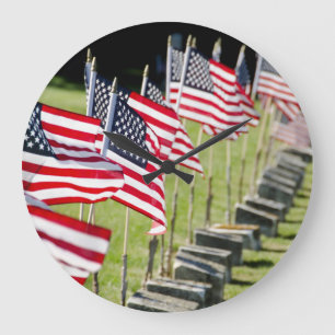 USA, Neuengland, Rhode Island, Bristol Große Wanduhr