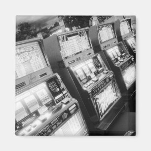 USA, Nevada, Las Vegas: Casino-Spielautomaten / Magnet
