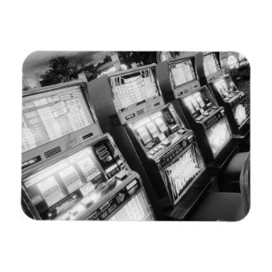 USA, Nevada, Las Vegas: Casino-Spielautomaten / Magnet