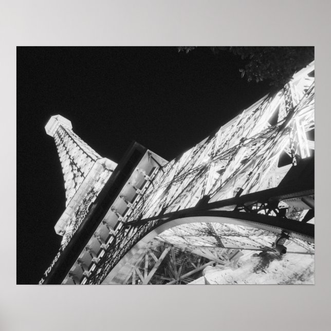 USA, Nevada, Las Vegas: Eiffelturm / Paris Poster (Vorne)