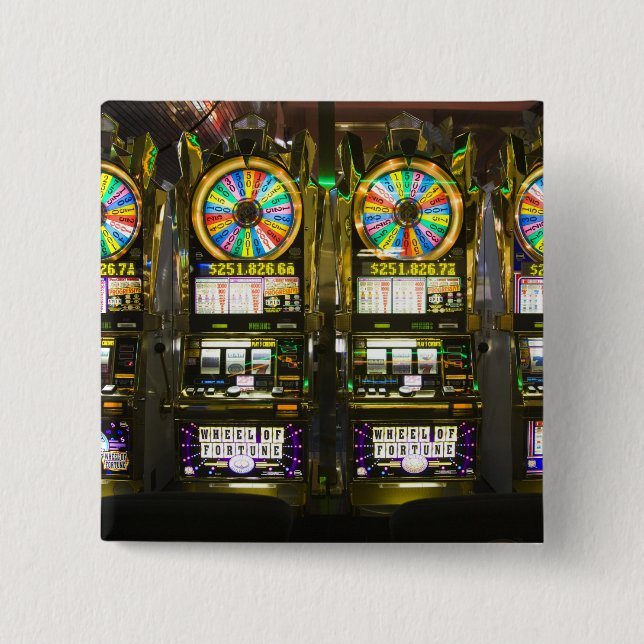 USA, Nevada, Las Vegas. McCarran International Button (Vorderseite)