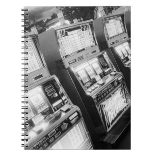USA, Nevada, Las Vegas: Spielautomaten / Notizblock