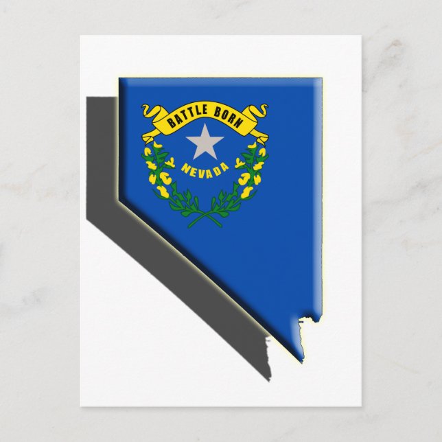 USA: Nevada Postkarte (Vorderseite)