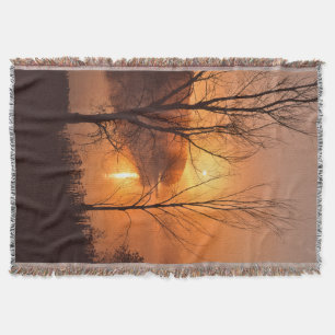 USA, New England, Maine. Herbstsonne Decke