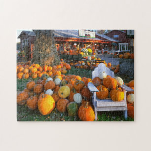 USA, New England, Maine, Wells. Herbstausstellung