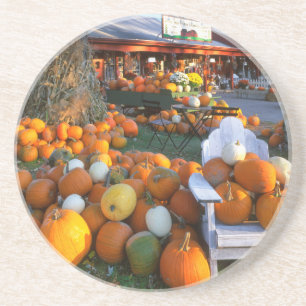 USA, New England, Maine, Wells. Herbstausstellung Getränkeuntersetzer