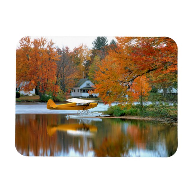 USA, New England, New Hampshire. Flugzeug Magnet (Horizontal)