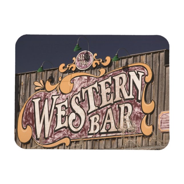USA, New Mexico, Cloudcroft: Mountain Town (el. Magnet (Horizontal)