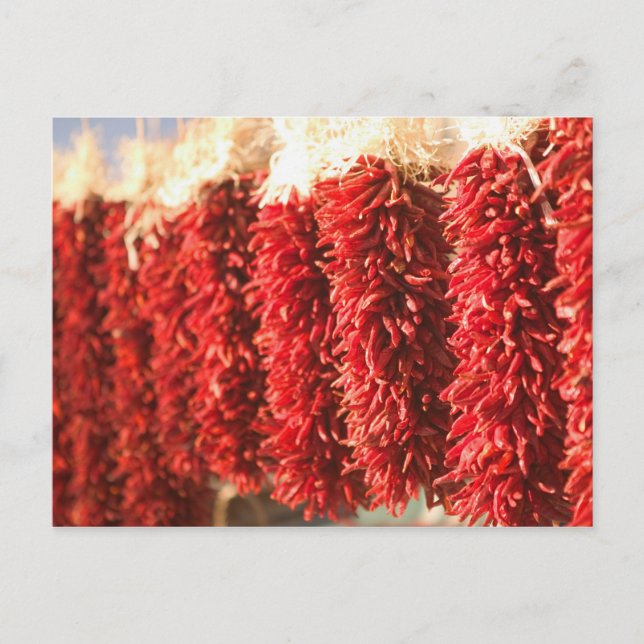 USA, New Mexico, Santa Fe: Downtown Santa Fe, 3 Postkarte (Vorderseite)